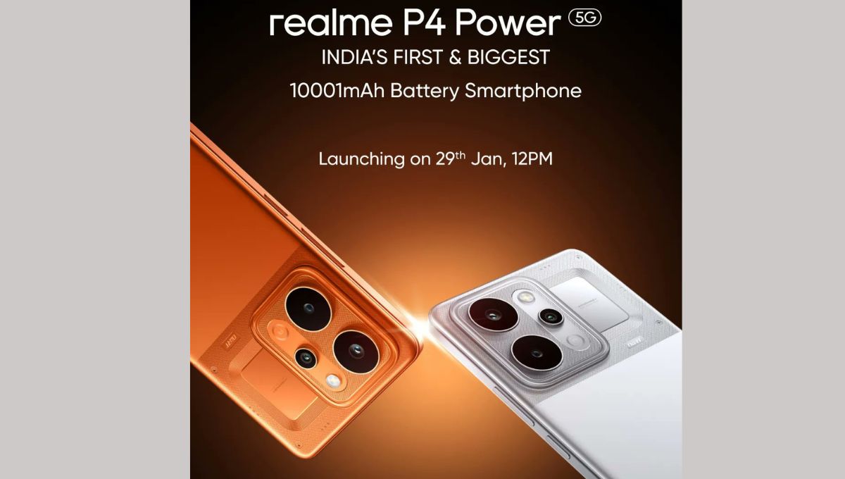 realme P4 Power 5G smartphone