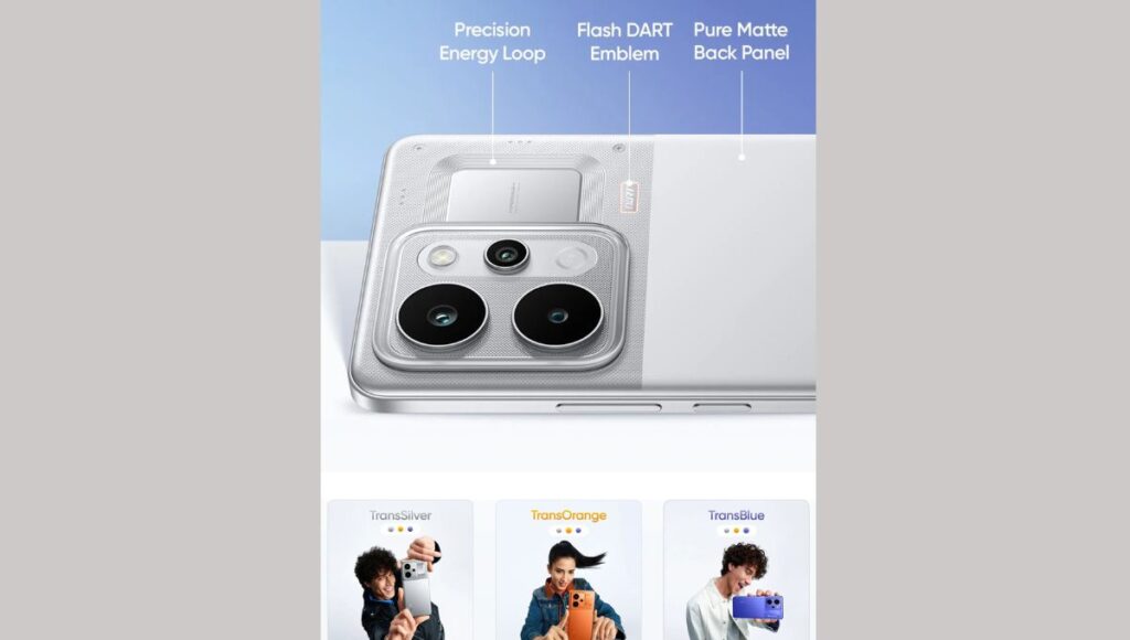 realme P4 Power back design