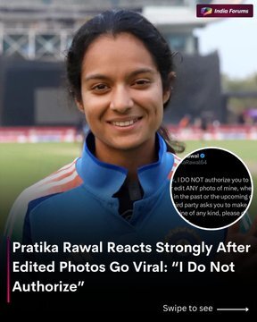 Pratika Rawal AI Photo Controversy