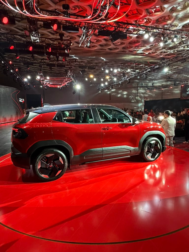 Toyota Ebella Electric SUV Side Profile