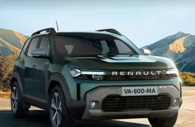 new renault duster hybrid suv front look