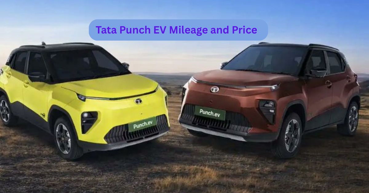 Tata Punch EV front view