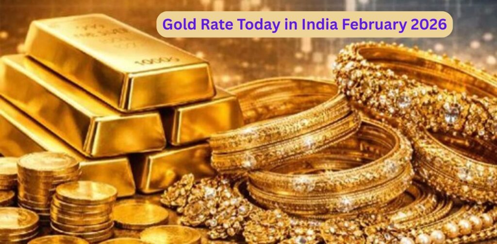 Gold Rate Today in India February 2026