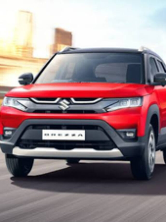 Maruti Suzuki Brezza Facelift 2026 front view