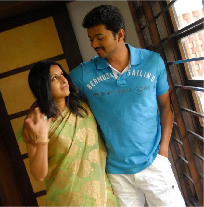 Thalapathy Vijay और Sangeetha