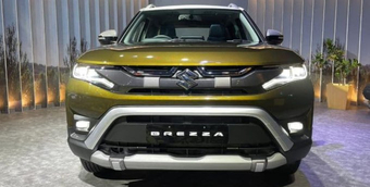 Brezza 2026 new LED headlight design