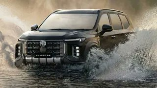 MG Majestor 4x4 SUV exterior look