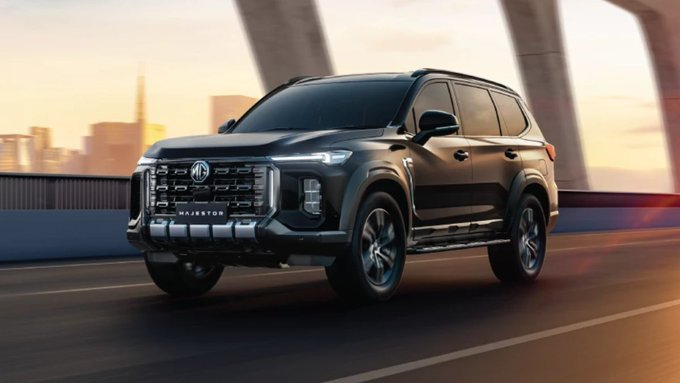 MG Majestor front view India launch