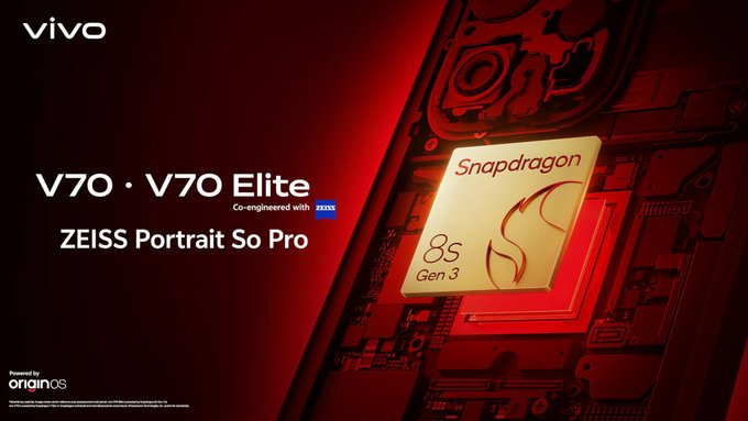 Vivo v70 v70 Elite Snapdragon processor 8 Gen 3 processor