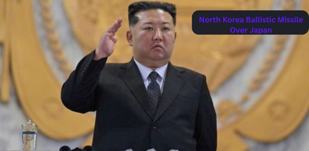 north korea ballistic missile over japan