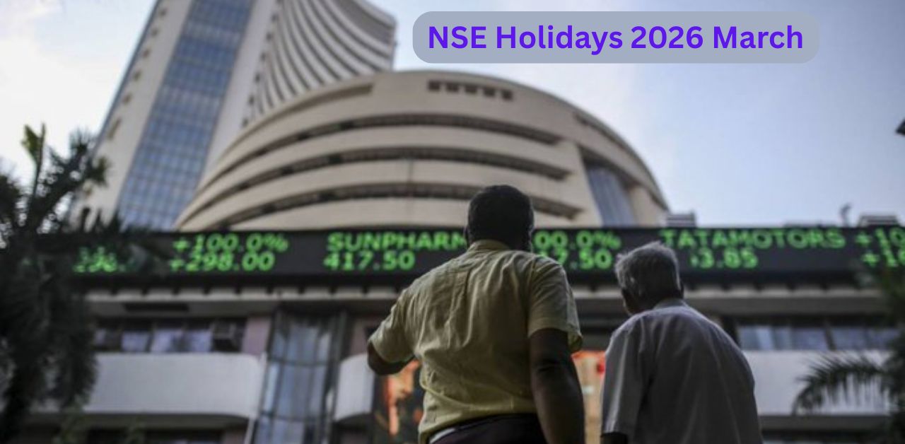 NSE Holidays 2026 March official list