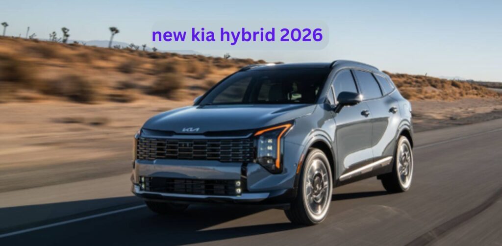 new kia hybrid 2026