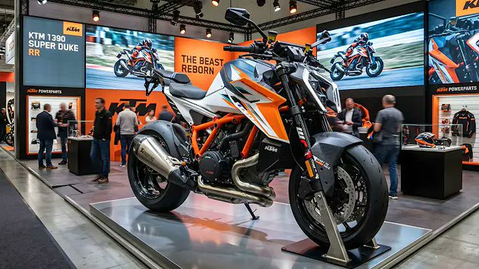 KTM track bike design